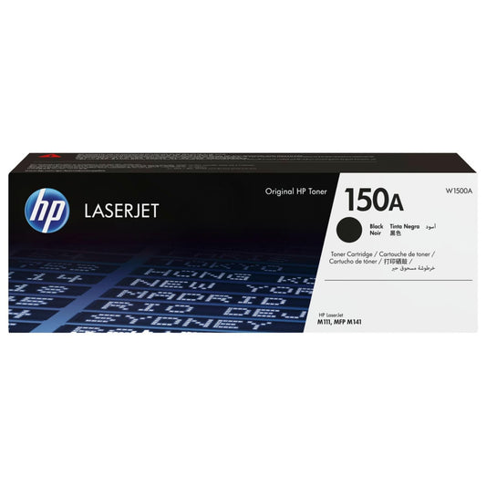 HP Cartucho de Tóner LaserJet 150A Negro Original, (W1500A) LaserJet M111w,LJ MFP M141w,LJ M111a,LJ M111w,LJ MFP M141a,LJ MFP M141w
