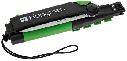 Hooyman Sierra extensible para árbol con cordón de muñeca y correa para cortar la caza y acampar - Sierra extensible de 5 pies