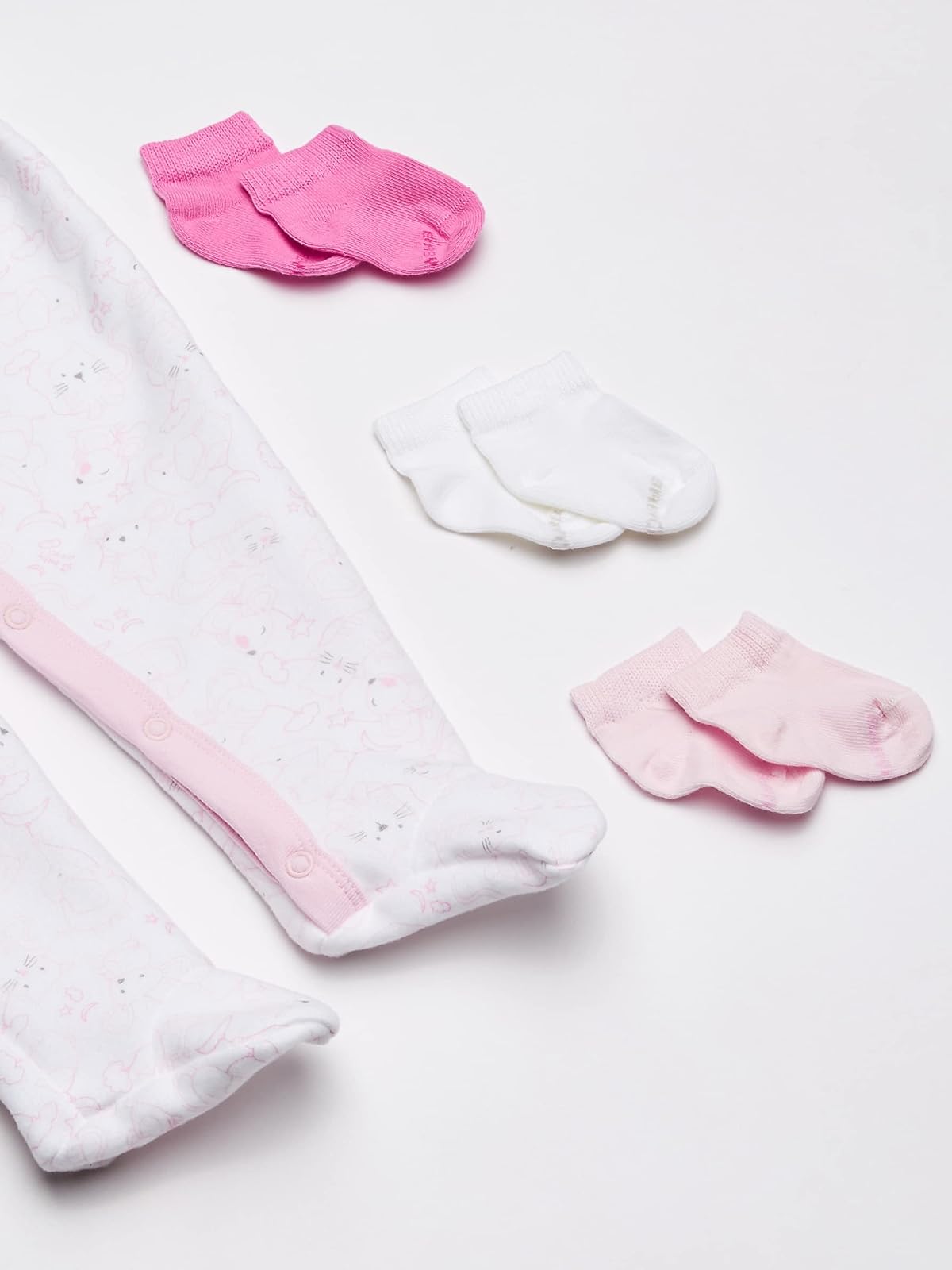 Baby Creysi Set 5 Piezas Mameluco Conjunto Bebé-Niños