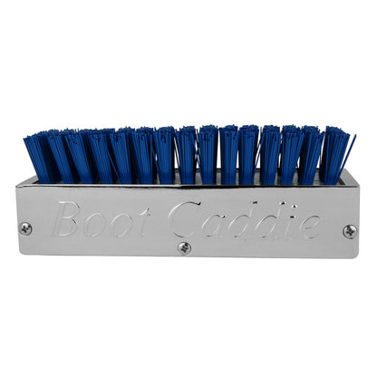 Grand General - cubeta de Aluminio Chapado en Cromo con Cepillo para Polvo y Barra de luz LED, Ámbar/Transparente