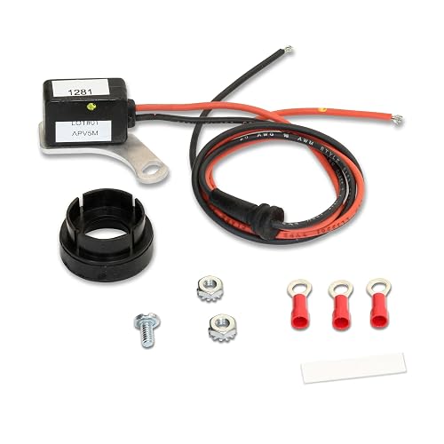 Pertronix Kit de Conversión de Encendido Electrónico 1281 para Ford 8 Cil, Negro