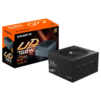GIGABYTE Fuente de Poder PC 750w Gamer UD750GM PG5 80 Plus Gold Modular GP-UD750GM PG5