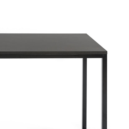 Zinus Jennifer | Escritorio de Trabajo de Madera Espresso Intenso| Home Office | Minimalista y Moderno | Garantía de 1 año