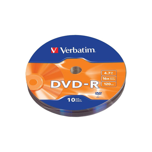 Verbatim 97901 DVD-R 4.7GB, 16X, 10 Unidades