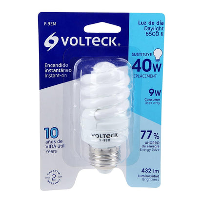Volteck F-9EM, Lámpara espiral mini