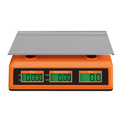 Truper BASE-20, Báscula electrónica multifunciones capacidad 20kg batería recargable