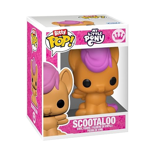 Funko Bitty Pop! 4 Pack: My Little Pony - Pinkie Pie (1 in 6 Chase Chance) | Mercancía Oficial - Mini Figuras de 2.2 cm con Exhibidor - Decoración de Pasteles y Relleno de Piñata