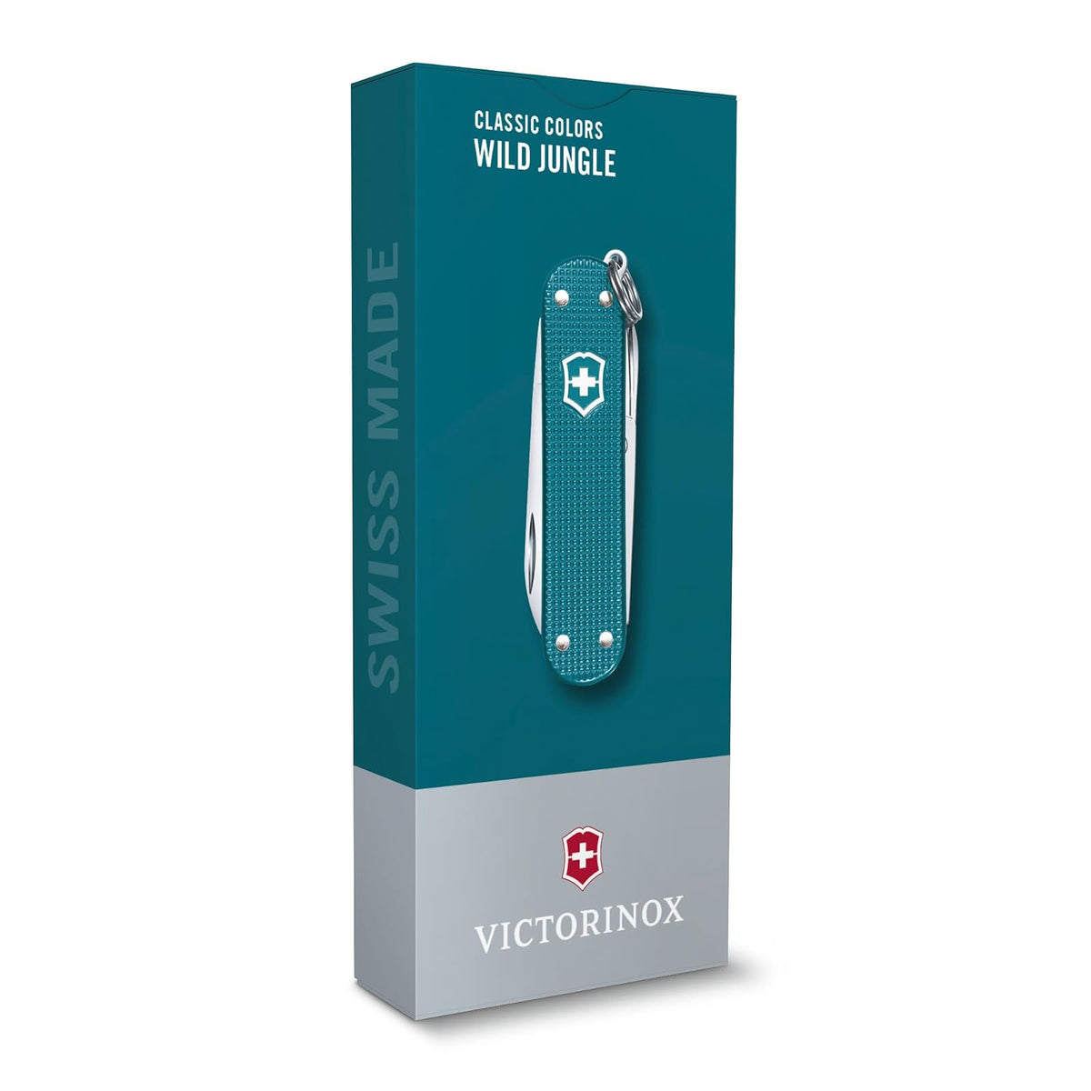 Victorinox Navaja Classic Colors, 7 Usos, Wild Jungle, Alox, 58 mm