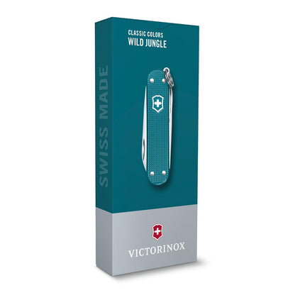 Victorinox Navaja Classic Colors, 7 Usos, Wild Jungle, Alox, 58 mm