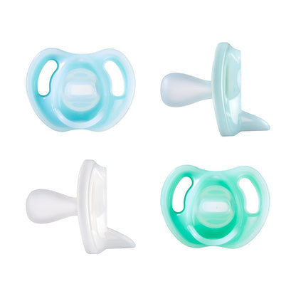 Tommee Tippee Chupón Ultra-Light, 6-18 Meses, Paquete de 4 - 0-6 Meses