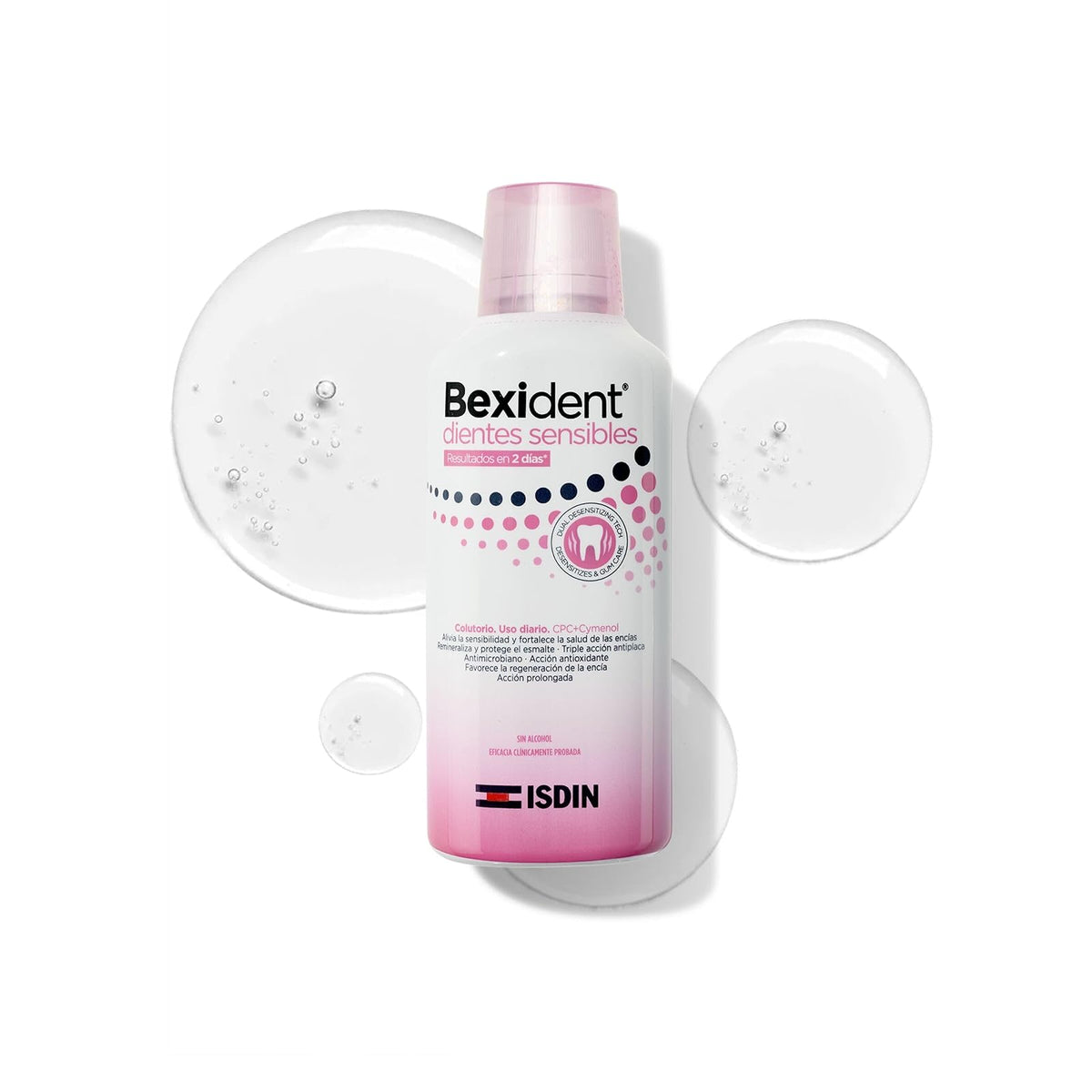 ISDIN Bexident Dientes sensibles Colutorio con CPC + Cymenol 250 ml