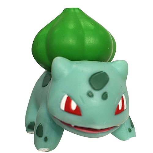 Pokemon Figura de Batalla de 8 Unidades – Viene con 2 en Pikachu, 2 en Bulbasaur, 2 en Squirtle, 2 en Charmander, 2 en Meowth, 2 en Jigglypuff, 3 Pulgadas Loudred y 3 Pulgadas Psyduck