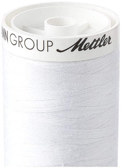 Mettler Bobbin Fil hilo de bordar, 1094 yardas, color blanco