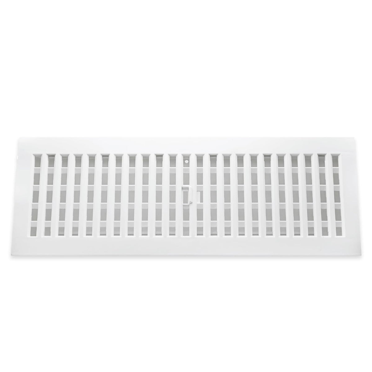 Decor Grates PL18BB-WH - Registro de placa base (plástico, 45,7 cm), color blanco
