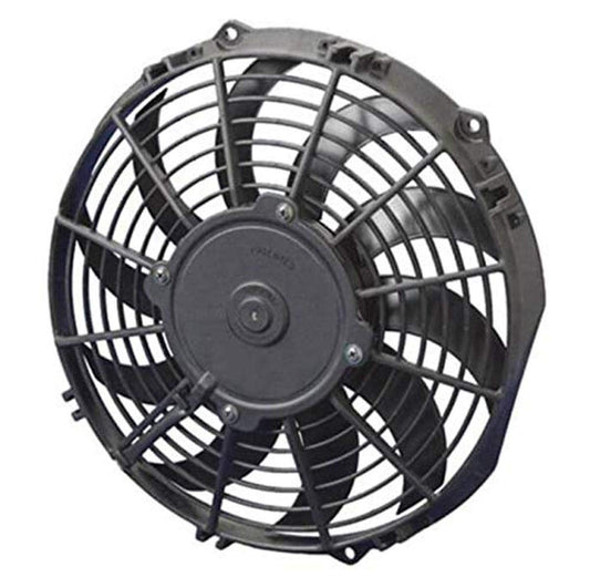 Spal 30100435 Ventilador Extractor de Hoja Curvada de 25.4 cm, Negro