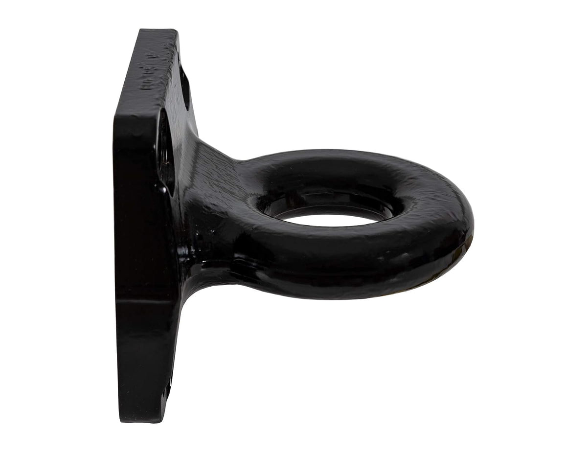 Buyers Products BDB125015 - Barra de tracción forjada de 4 Soportes de 2-1/2 Pulgadas, MGTW de 42 Libras, Capa de Polvo Negra, Anillo de Enganche de pivote para Remolque de Camiones y remolques