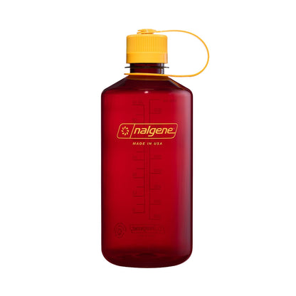 Nalgene Sustain Tritan - Botella de Agua sin BPA Hecha con Material derivado de 50% residuos de plástico, 32 onzas, Boca Estrecha