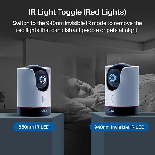 TP-Link Tapo C225, Cámara Wi-Fi de Seguridad con Detección AI, 4MP, Visión Nocturna a Todo Color con Sensor Starlight, Seguimiento Inteligente, Compatible con Alexa y Google Assistant