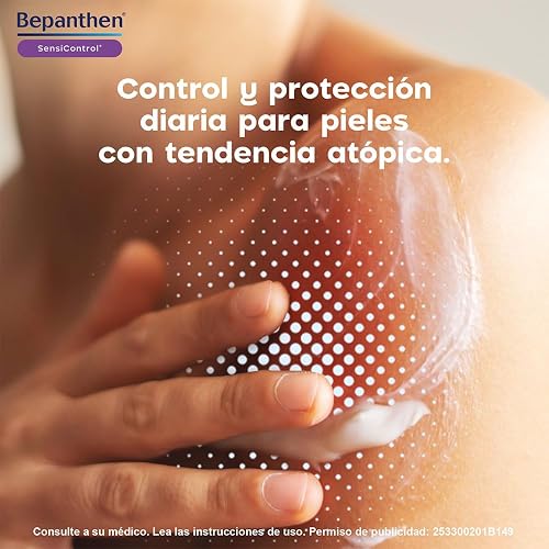 Bepanthen SensiControl crema hidratante de uso diario para piel atópica/eccema con Dexpantenol 5%