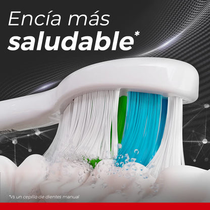 Philips Colgate Cepillo Dental Eléctrico SonicPro 50 Dientes Más Blancos | Limpia, Blanquea y Cuida Encías para una Buena Higiene Bucal, Remueve hasta 600% Más Placa