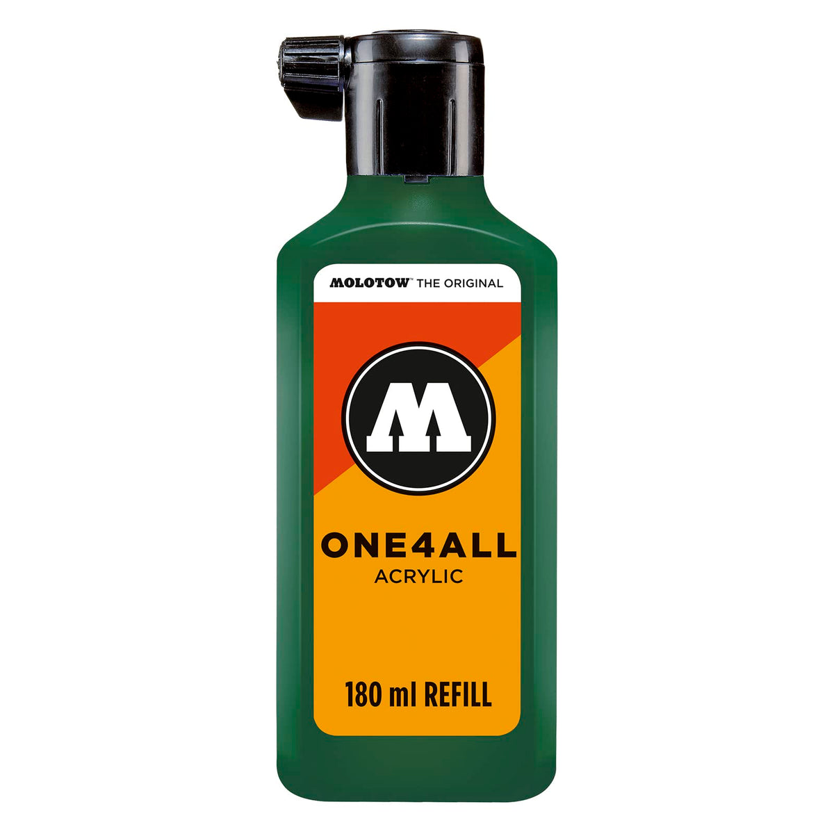 Molotow ONE4ALL Pintura Acrílica de Refill, Verde Universes Green, 180 ml - 180 ml - Verde (Mister Green)