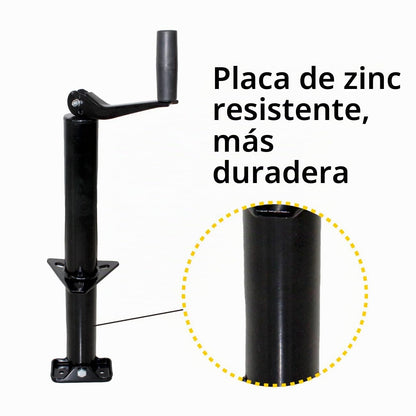MaxxHaul Gato de Remolque con Montura en A 70159, 14 in, 2000 Libras, Viento Superior, Negro