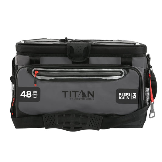 Arctic Zone Titan Deep Freeze Zipperless Hardbody Coolers - Sizes: 9, 16, 30 and 48 Can - Colors: Navy, Moss, Process Blue, Pine, Citrus, Gray, Blue Lagoon