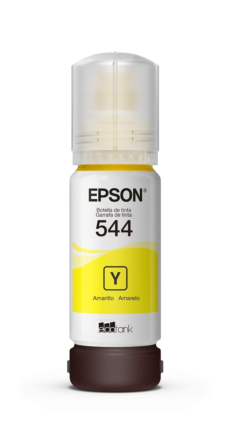 Epson Cartucho Dye para EcoTank, Colores Surtidos - Amarillo - Cartucho Dye