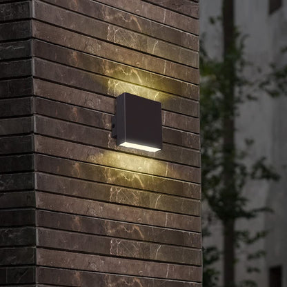 Tecnolite - Lámpara Pared Arbotante Exterior LED 9.5 W, Luz Cálida Brillante
