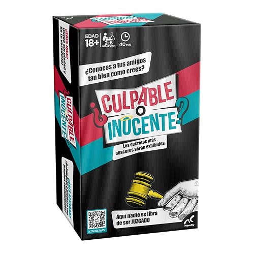 Novelty Corp Juego De Mesa ¿Culpable O Inocente?