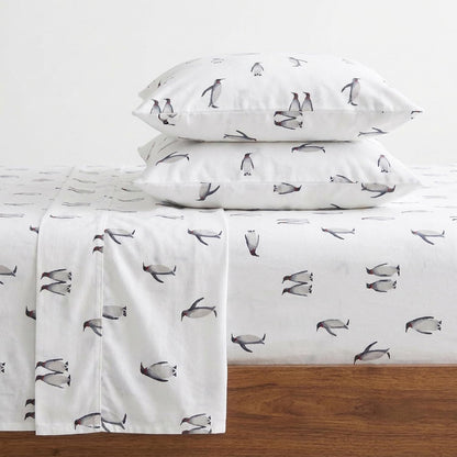 Eddie Bauer Rockeries Rookeries Sheet Set, Full, Gray