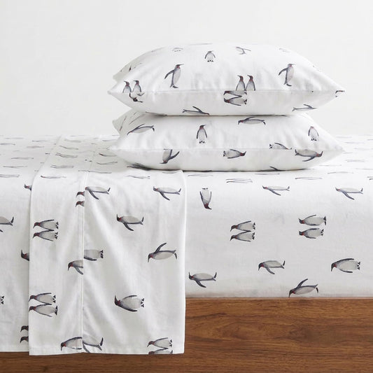 Eddie Bauer Rockeries Rookeries Sheet Set, Full, Gray
