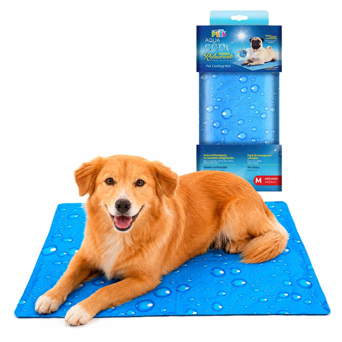 Fancy Pets Tapete Refrescante para Perros, Autoenfriante - MED