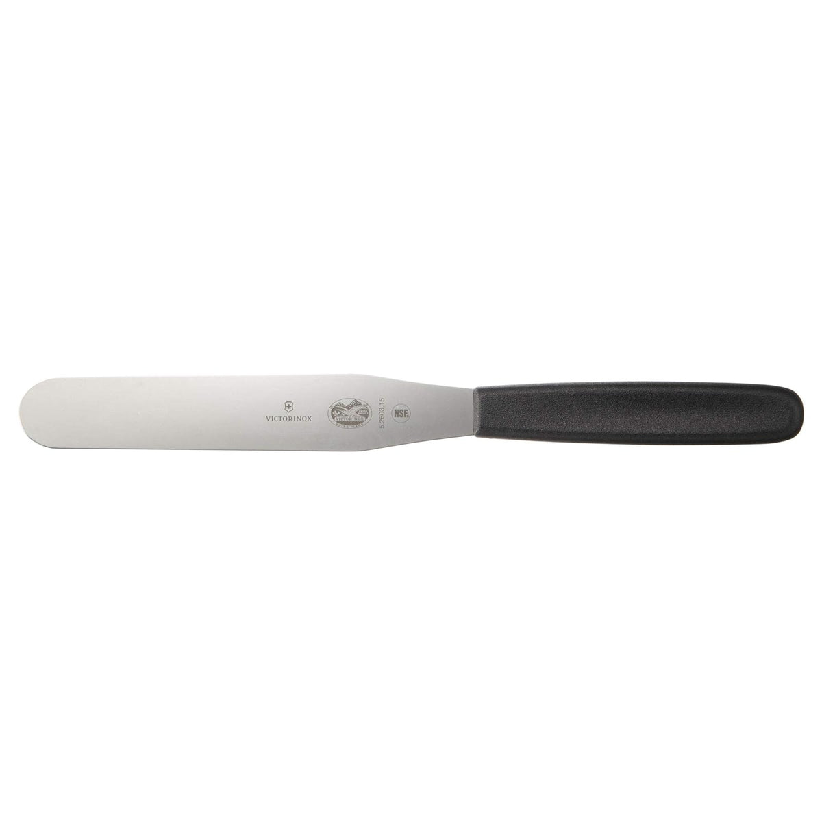 Victorinox Espátula Flexible, Mango de Nylon, Negra, 15 cm