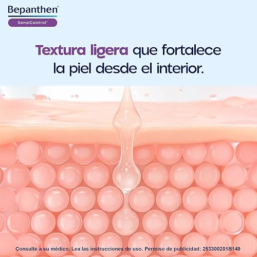 Bepanthen SensiControl crema hidratante de uso diario para piel atópica/eccema con Dexpantenol 5%