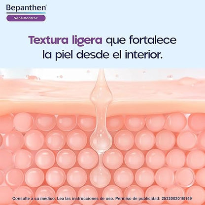 Bepanthen SensiControl crema hidratante de uso diario para piel atópica/eccema con Dexpantenol 5%