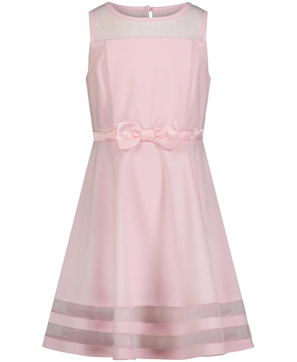 Calvin Klein Vestido de Fiesta sin Mangas para niña - Rosado Sweet Pink - 8
