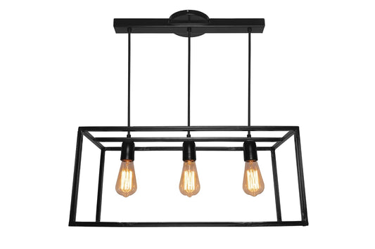 MX-CL7023/N | CANDIL DE REJILLA Y COPO NEGRO