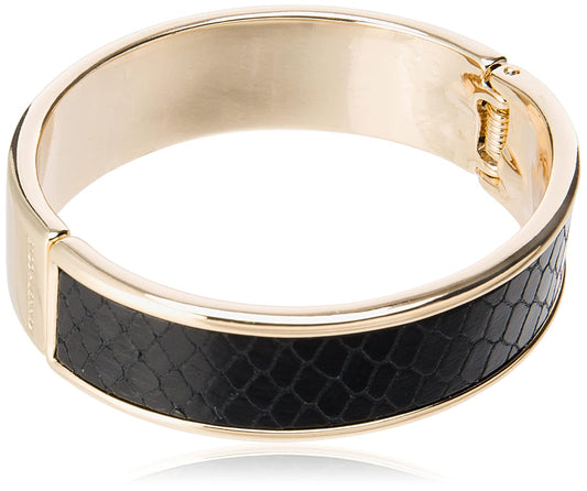 Kenneth Cole Pulsera de Mujer con Incrustaciones de bisagras, Estilo Jet Serpiente, Talla única