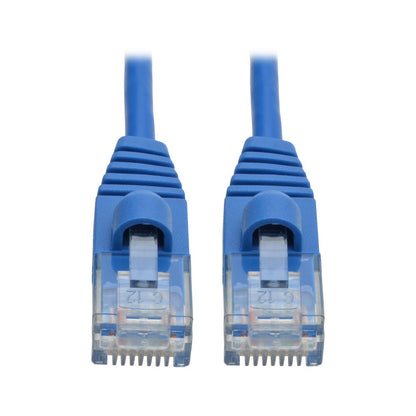 Tripp Lite Cat6a Gigabit Snagless Molded Slim UTP Patch Cable Networking M/M Blue 5ft 5' (N261-S05-BL)