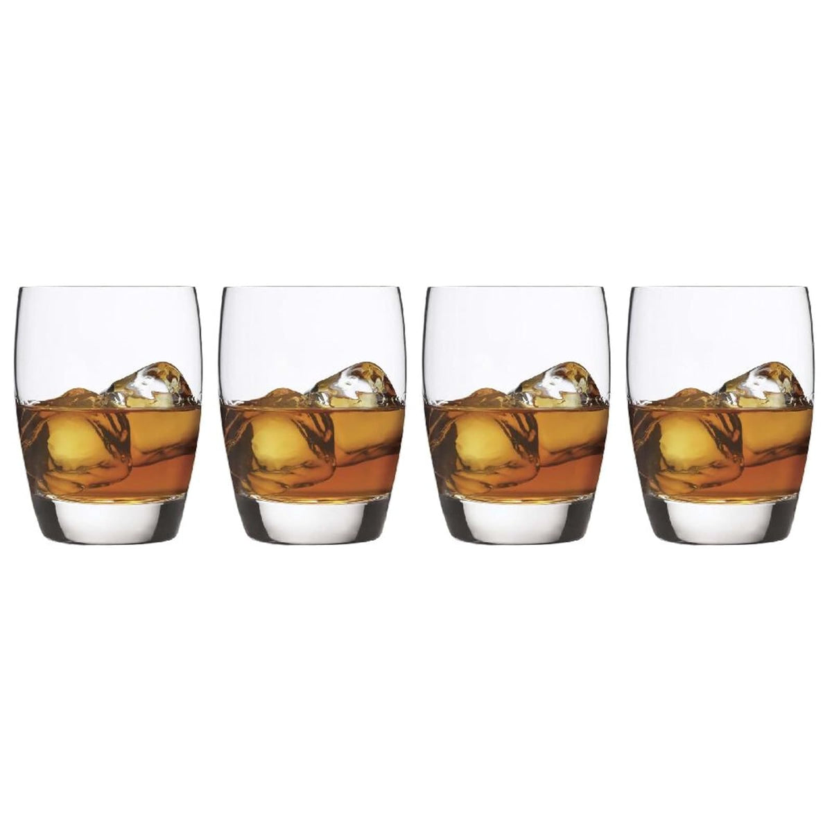Luigi Bormioli Michelangelo Masterpiece 15-3/4-ounce Double Old Fashion, Set of 4