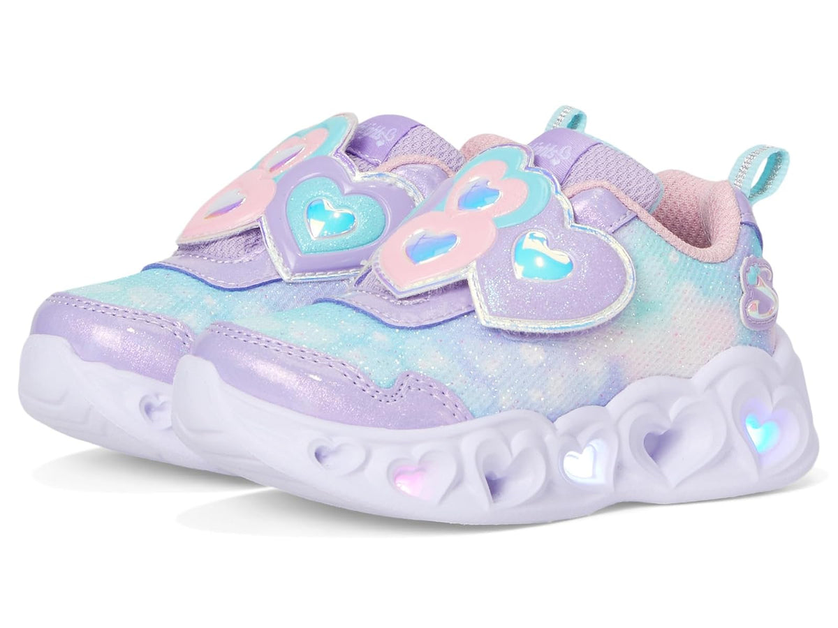Skechers Luces de corazón Zapatillas para Niñas