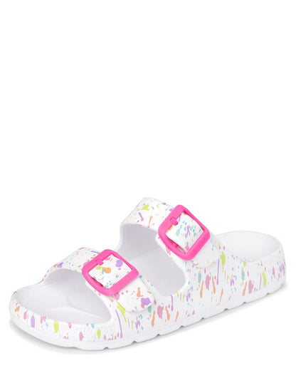The Children's Place - Sandalias casuales para niño con doble hebilla