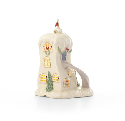 Lenox 750113 Who-Ville - Figura de Oficina Postal | Porcelana con detalles de oro de 24 quilates | Tamaño de 17,8 x 11,4 x 12,06 cm | Regalo coleccionable para fans de grinch |