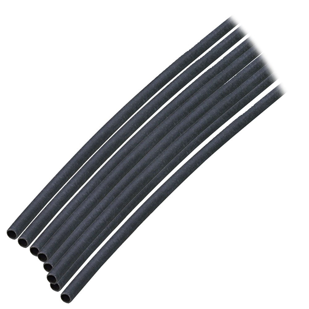 Ancor Tubo Termorretráctil Marino con Adhesivo Interno - 1 - 8-Inch Diameter - 30.48 cm de largo - Black - 10-Pack