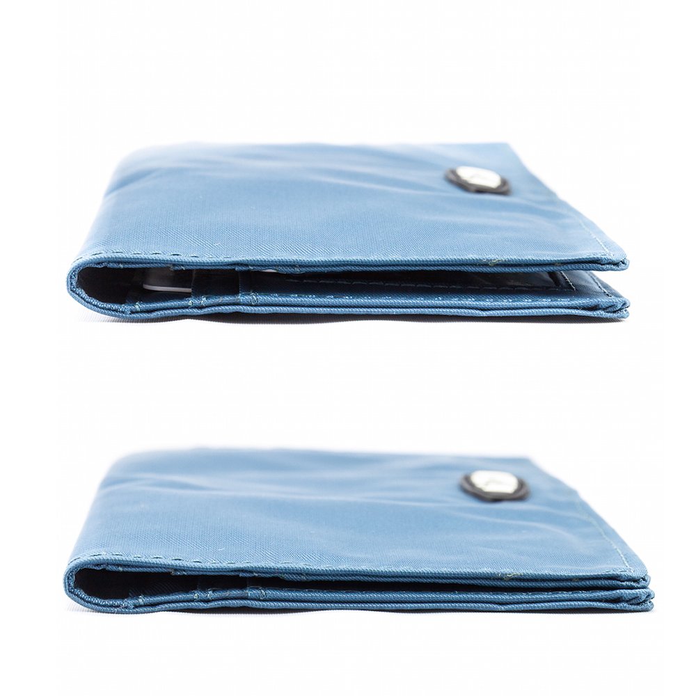 Big Skinny - portafolios delgada para mujer, con capacidad para hasta 40 tarjetas