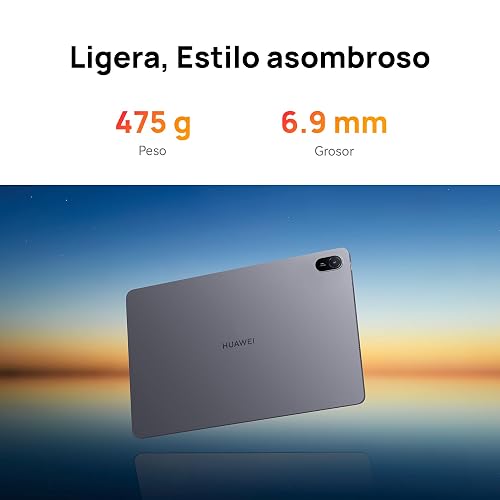 HUAWEI MatePad SE 11, 8G+128G, Tablet Gris con M-Pencil | Pantalla FullView de 11”, Superbatería de 7700 mAh, Wi-Fi/Bluetooth