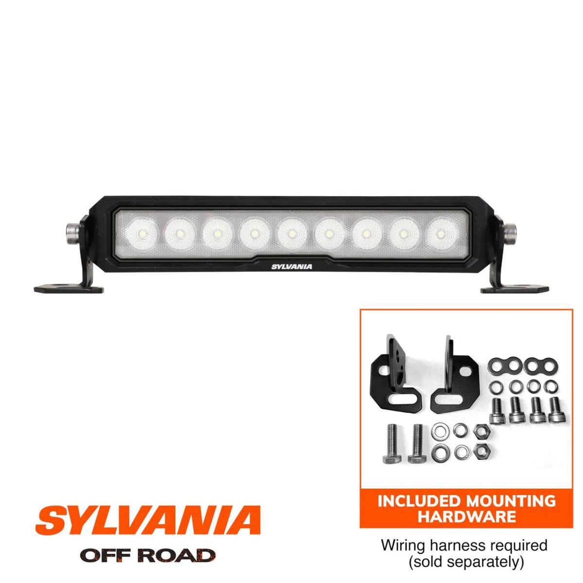 Sylvania RGBAR10INFLV2.BX Barra de Luces LED de 10 in tipo Flood, Blanco