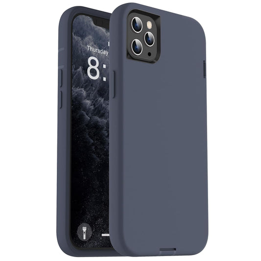 ORIbox - Carcasa de Silicona para iPhone 11 Pro, a Prueba de Golpes y caídas, Acabado Suave al Tacto del Exterior de Silicona
