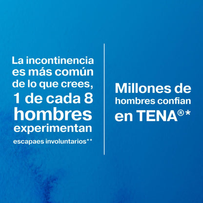 Tena Pants Tena For Men; Protector Masculino Para Incontinencia Urinaria; Unitalla; Tena; 12 Piezas, color, 12 count, pack of/paquete de (Paquete de 2)